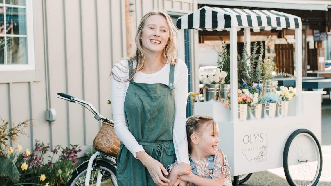 Oly’s Flower Cart begins deliveries, physical therapist offers free online courses