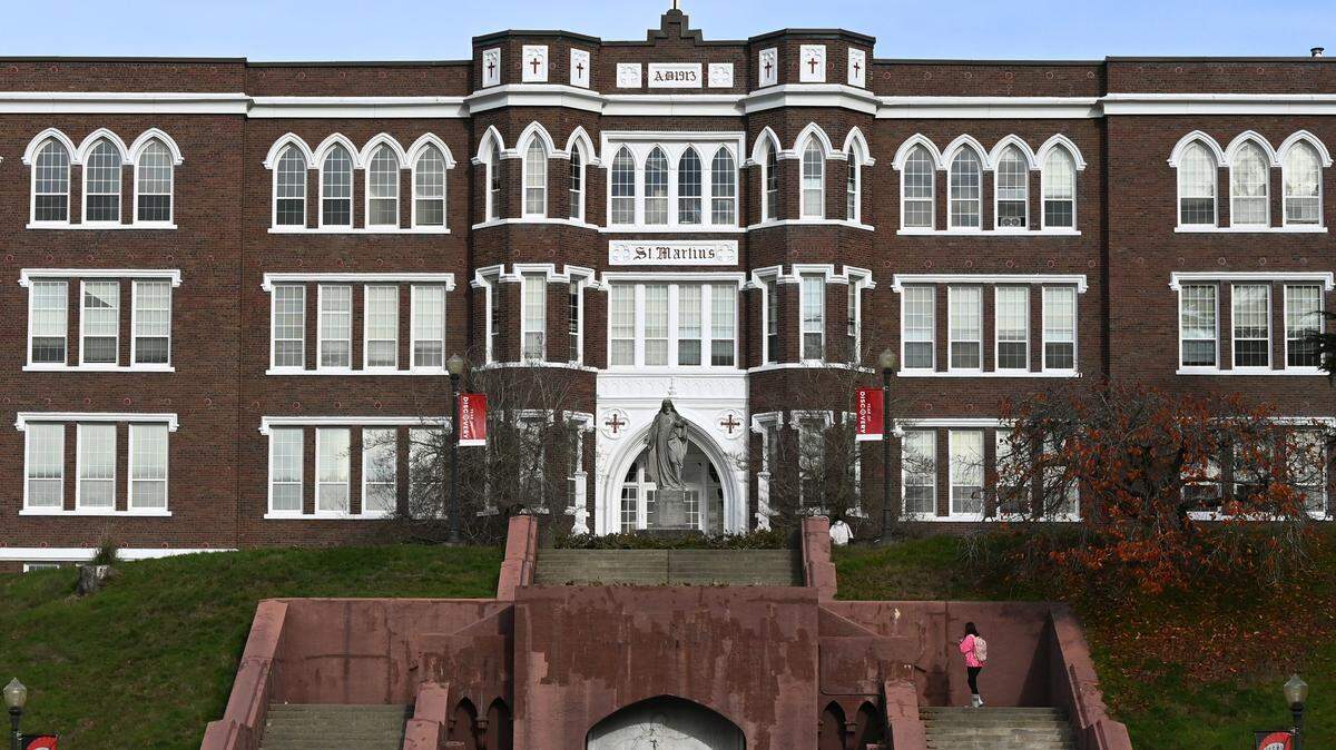 Old Main at Saint Martin’s University in Lacey.