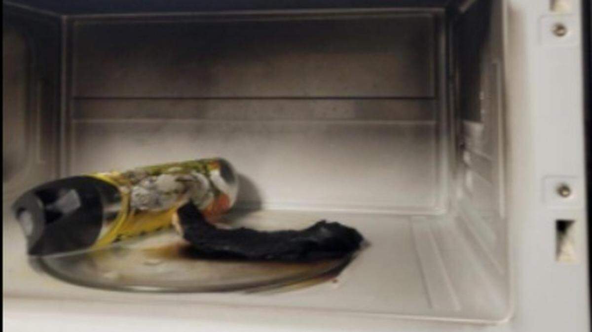 Police arrested a 28-year-old in Olympia after he broke into a vacation rental on Rogers Street NW; an ignited can of bug spray was found in a microwave.