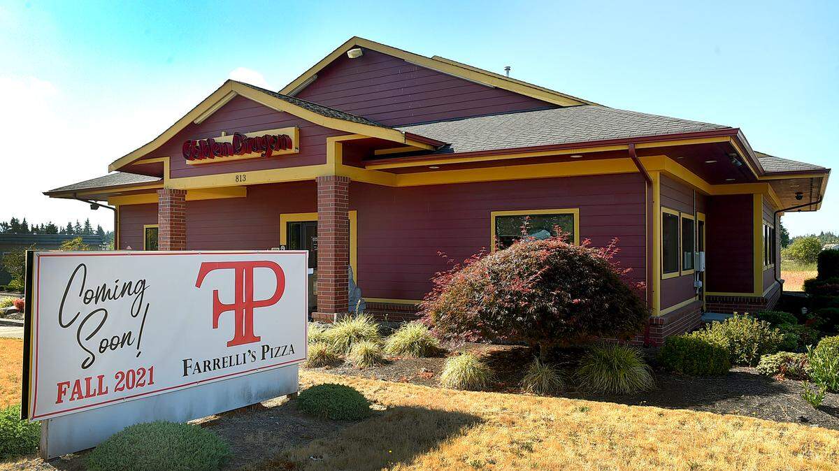 Future site of Farrelli’s Pizza in Yelm at 813 W Yelm Ave.
