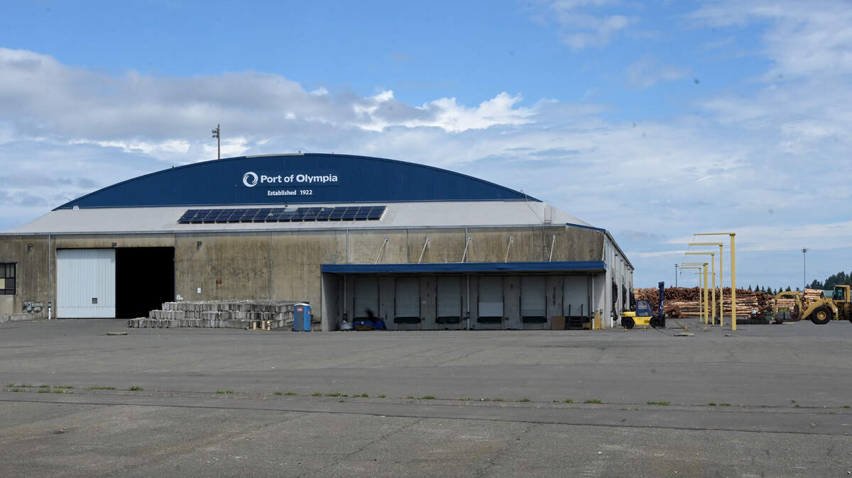 The Port of Olympia Marine Terminal.