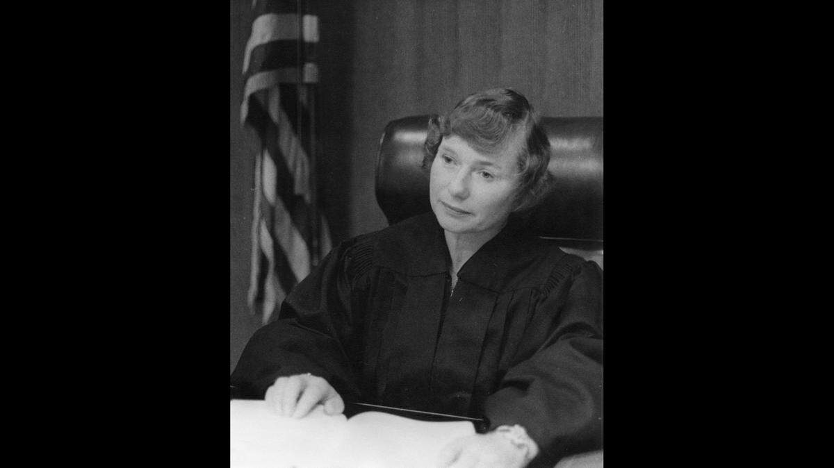 Judge Carol Fuller (1930-2020), served as a superior court judge in Thurston County for 24 years and was the first female superior court judge in the state outside of King County.