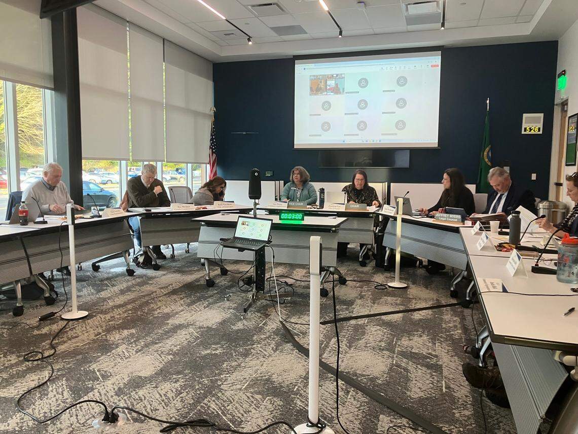 The Intercity Transit Authority gathered on Wednesday, March 5, 2025.