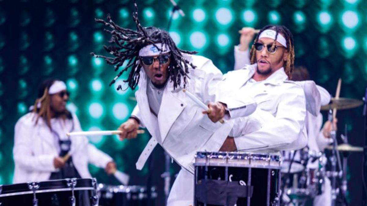The Pack Drumline will perform Wednesday evening at the Washington Center for the Performing Arts.