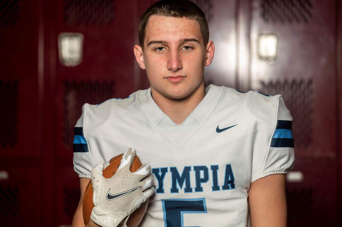 Olympia’s Mason Juergens photographed at Mount Tahoma High School on Monday, Dec. 20, 2021.