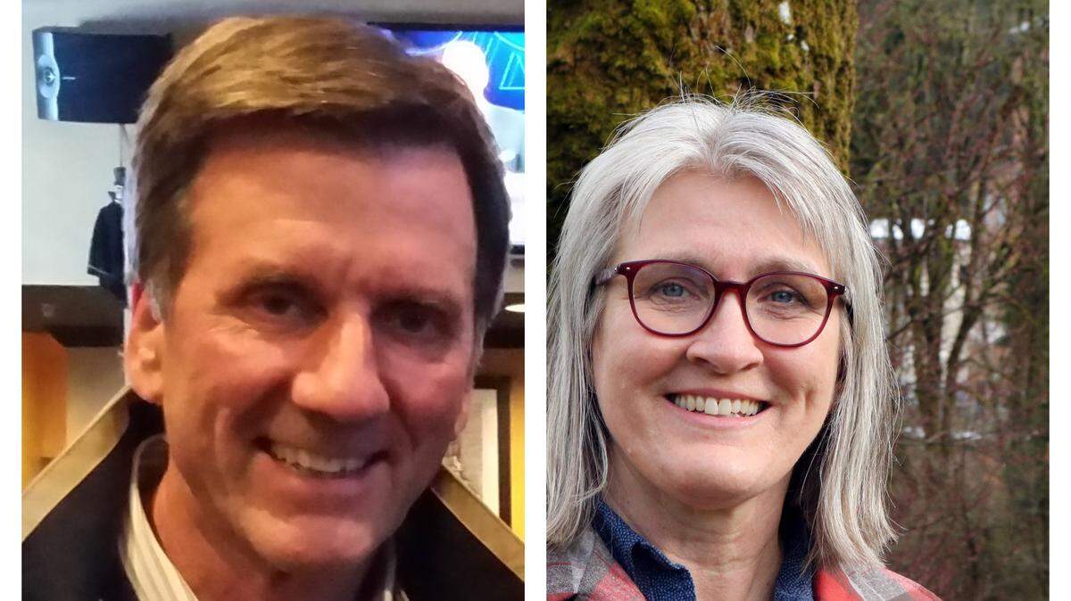 Joe Downing and Helen Wheatley