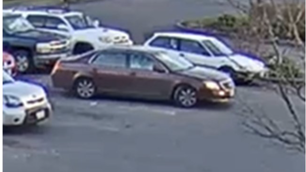 The Lacey Police Department released an image Friday of a white man they believe has been using stolen checks at regional stores. He has been seen leaving multiple locations in a maroon 4-door sedan.