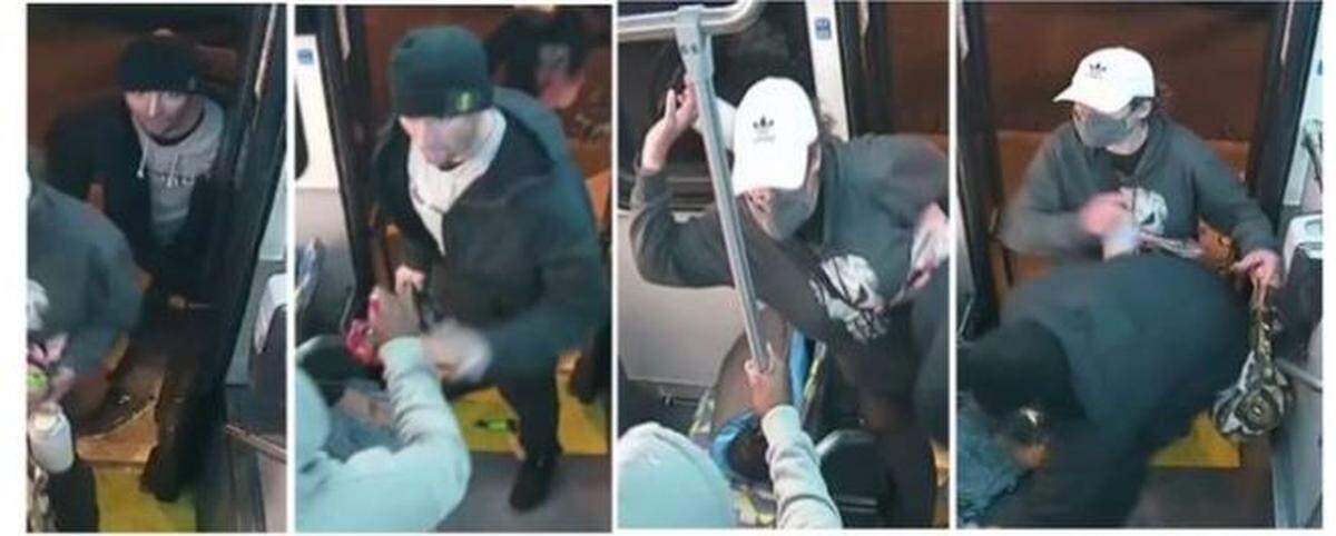 Lacey police are looking for two people accused of robbery on an Intercity Transit bus.