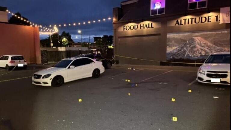 Man arrested for downtown Olympia shooting where more than 20 shots were fired