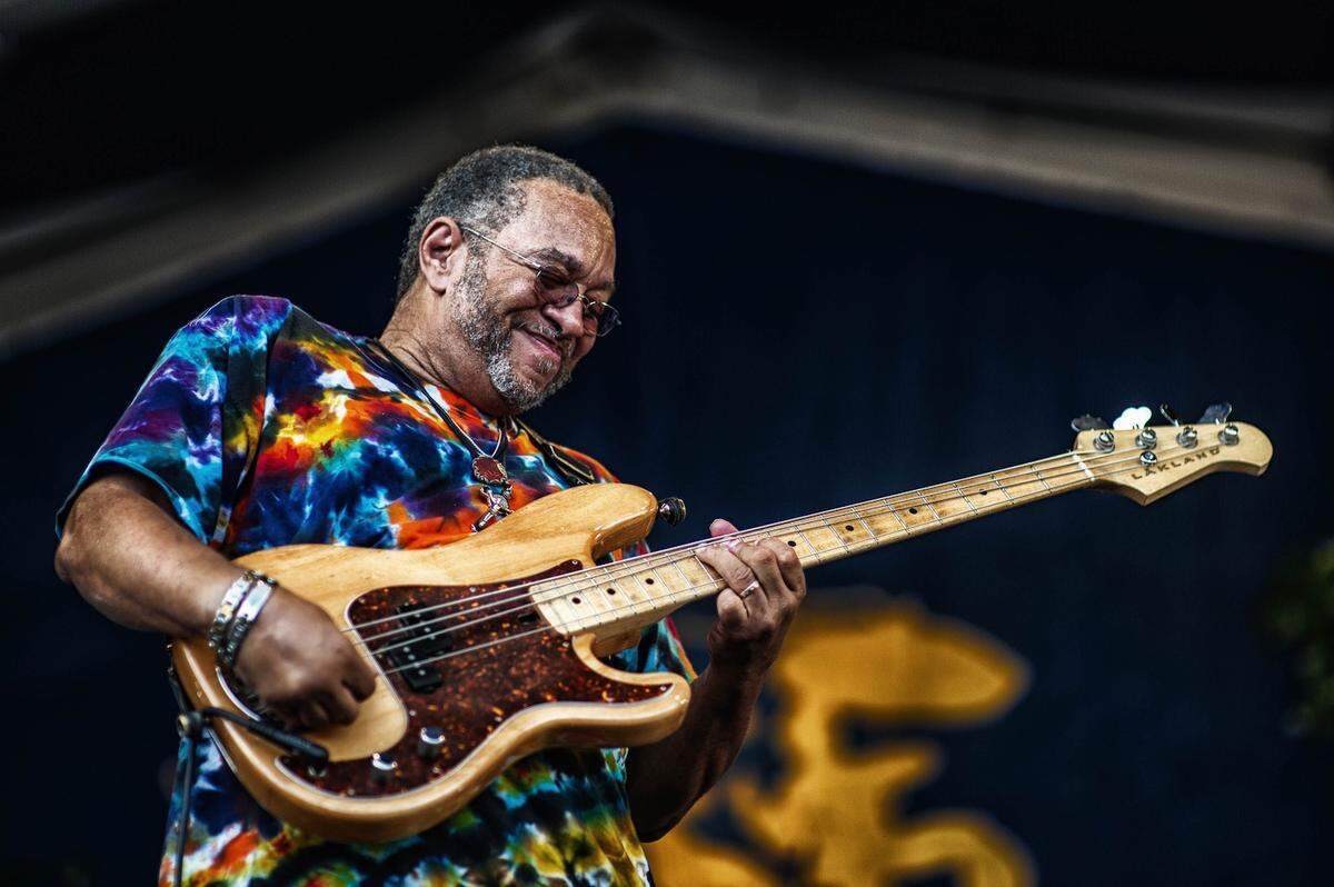 George Porter Jr., who’s been described as one of the greatest bass players of all time, was the headliner for the first Olympia Funk Festival in 2024.