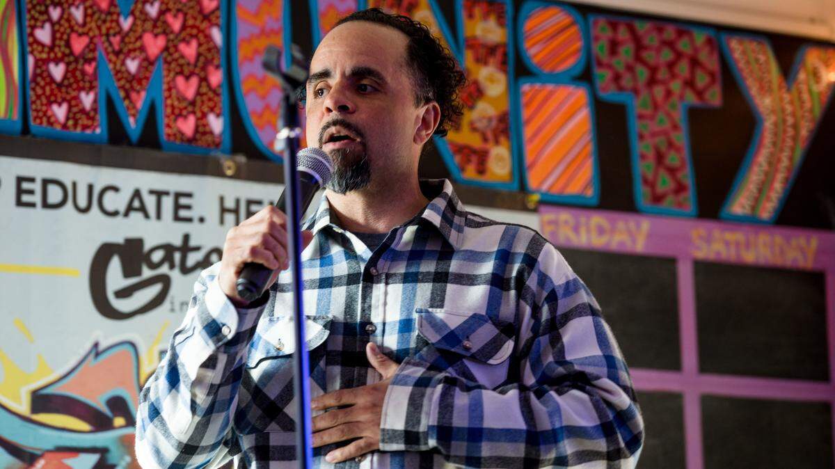 James “JJ” Jackson, a senior at The Evergreen State College, advises formerly incarcerated students and participates in Evergreen’s pre-college program at the Green Hill School in Chehalis, a juvenile facility.