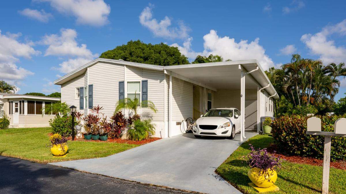 Hands down, the most affordable housing is factory-built manufactured homes, like this one in Arizona, averaging $125,000 per home, according to Manufactured Homes.