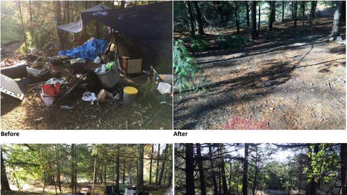 Homelessness in Hawks Prairie has residents on edge