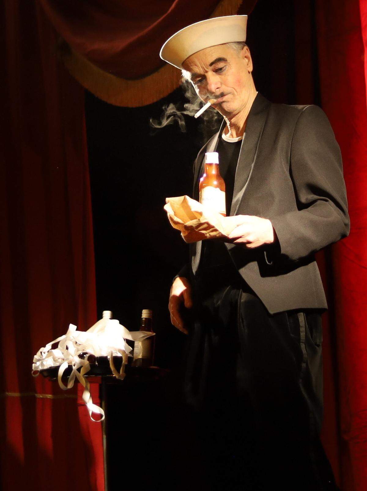 Magician G Sparks will perform Sunday evenings on the patio of Octapas Cafe in downtown Olympia.