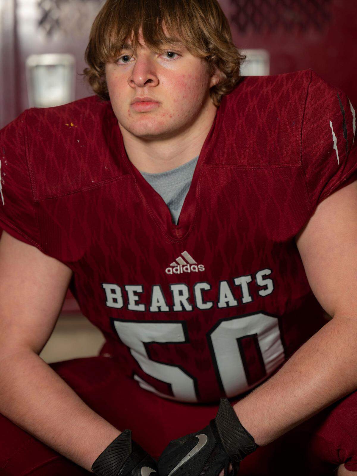 W.F. West’s William Buzzard photographed at Mount Tahoma High School on Monday, Dec. 20, 2021.