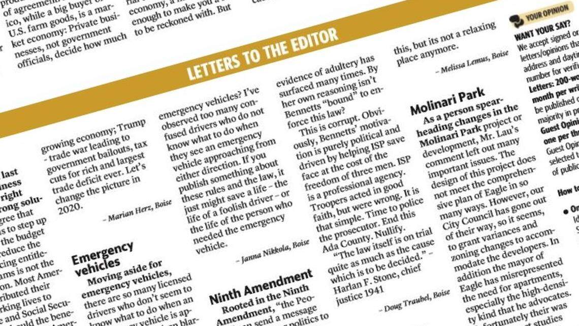 Letters To Editor