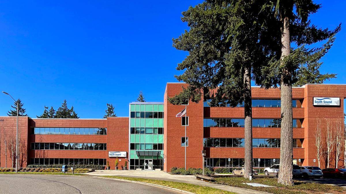 The Lacey Police Department is on the lookout for a person who broke into South Sound Behavioral Hospital with a sledgehammer early Monday morning. Lacey Police Sgt. Jeremy Knight said officers were dispatched at 2:13 a.m. Monday, March 18, to the hospital on Woodland Square Loop Southeast to reports of a burglary in progress. He said the dispatch center advised someone with a sledgehammer had broken the front windows of the building to gain access to the lobby. Photo taken March 18, 2024