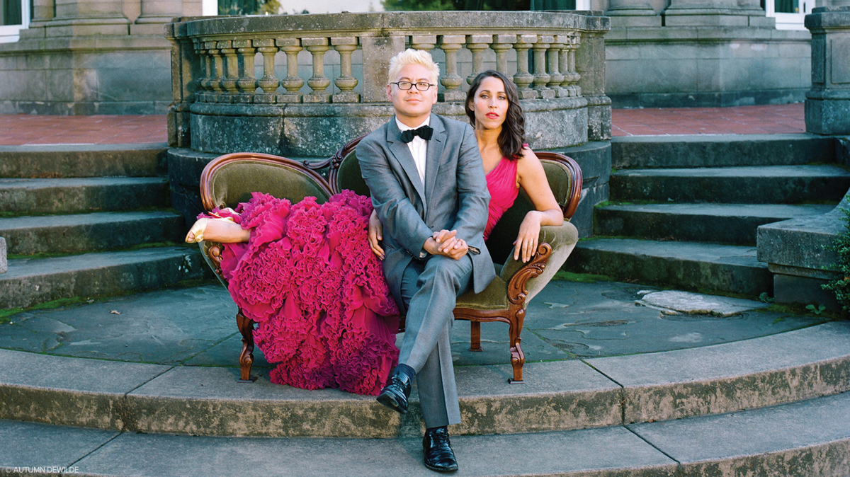 Portland’s Pink Martini and China Forbes will perform at Olympia’s Washington Center for the Performing Arts on April 9. 