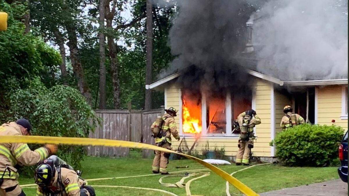 Lacey Fire District 3 responded to two fires within hours of each other, including one Sunday morning on Fair Oaks Loop, the fire district announced.