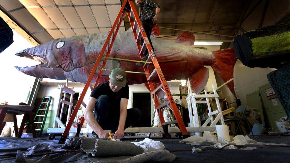 ‘I had no idea what I was doing.’ Here’s how the Procession of the Species got a huge salmon