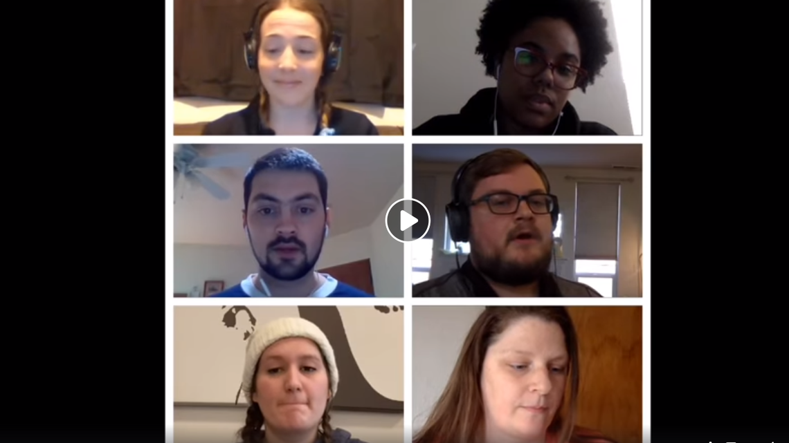 North Thurston choir teachers harmonize remotely during COVID-19 shutdown