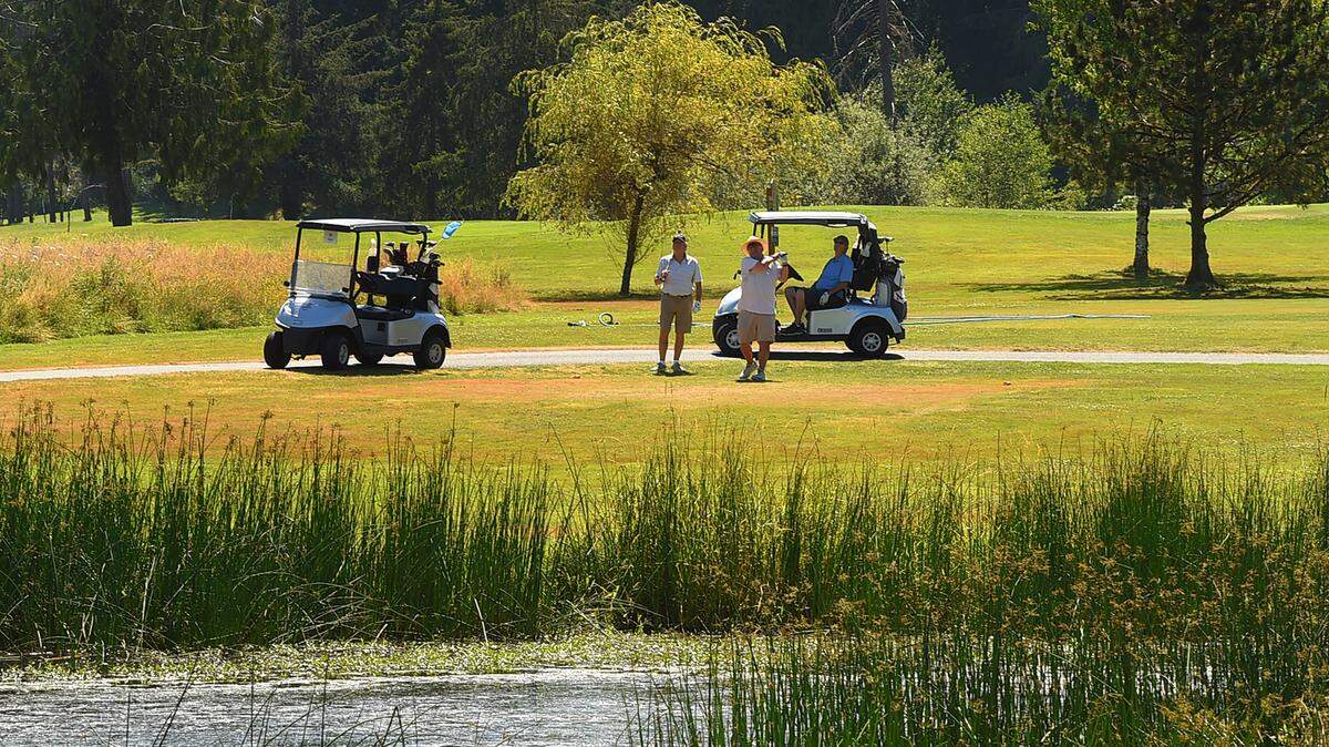 The Tumwater Valley Golf Course uses reclaimed water from LOTT Clean Water Alliance to water its course.
