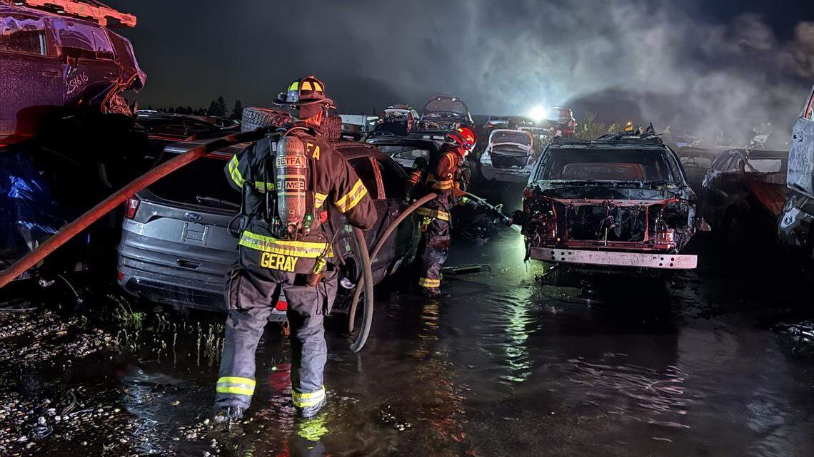 Top stories: New roundabout, plans for 105-home development, auto yard fire