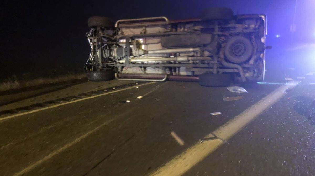 A 75-year-old Woman died in a three-vehicle crash near Chehalis on Saturday, according to the Washington State Patrol.