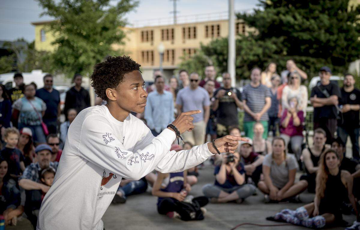 The Bridge Dance Battle, happening Saturday, July 6, gives skilled street dancers — like Moovs, who competed in 2019 — an opportunity to show their stuff.