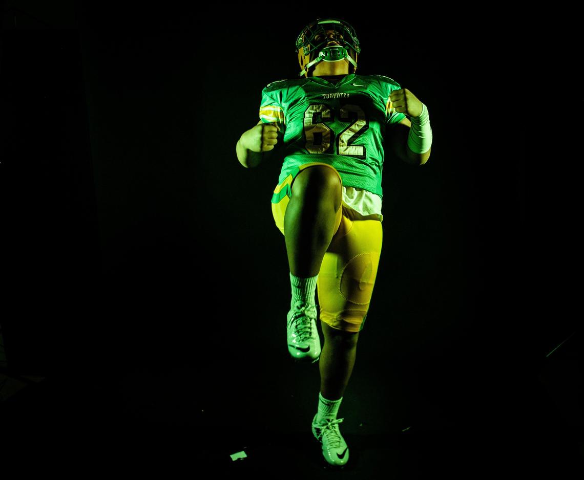 Tumwater’s Jacob Schuster photographed in Tacoma, Wash., on Sunday, Dec. 8, 2019.