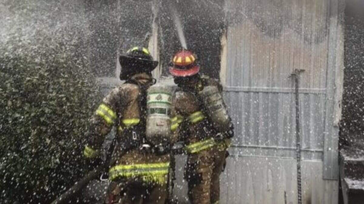 Unattended cooking was thought to be the source of a fire that damaged a mobile home on Case Road Southwest Monday morning, a fire official with East Olympia Fire District 6 said Tuesday.