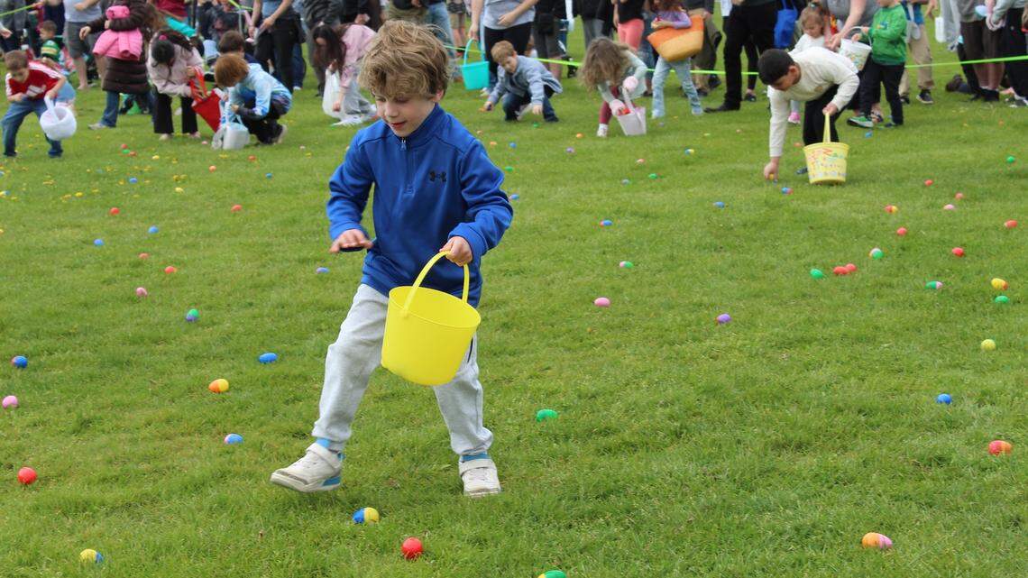 Looking for an Easter egg hunt this weekend? There’s one Saturday in Tumwater