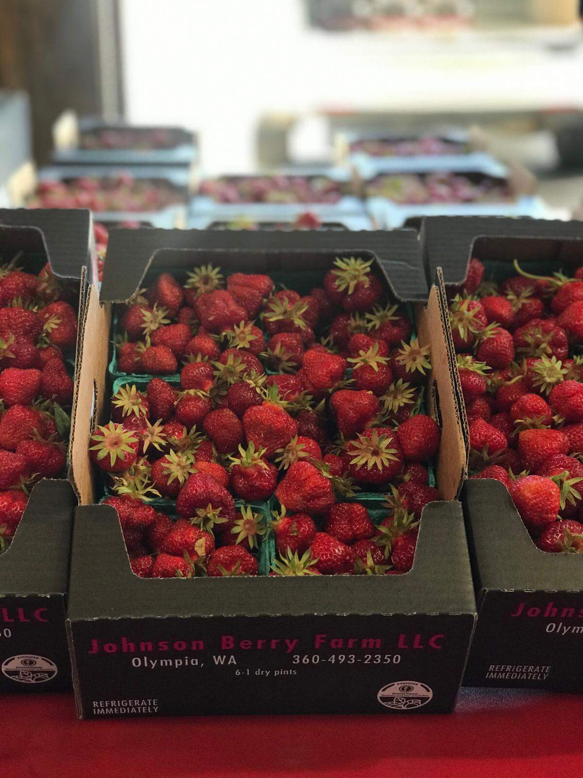 The Olympia Farmers Market’s annual Berry Harvest Celebration happens from 10 a.m. to 3 p.m. Saturday.