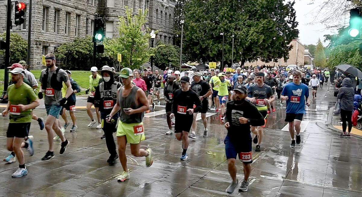 After a 2-year pandemic hiatus the Capital City Marathon hit the start line on a dark and damp Sunday, May 15.
