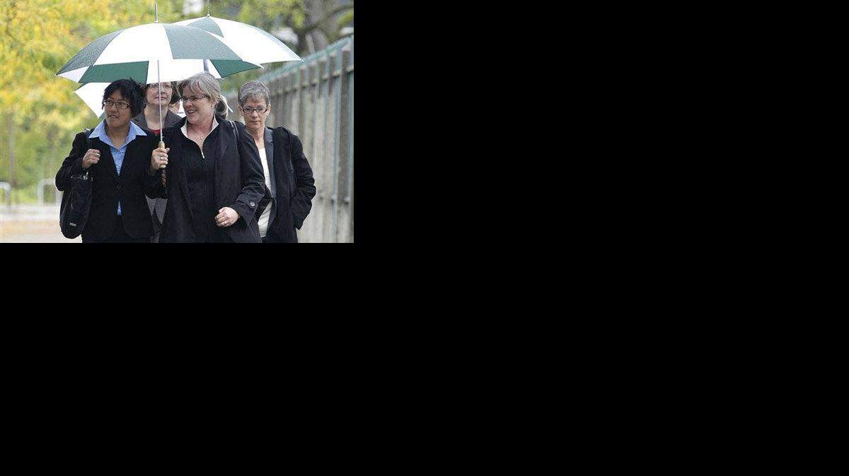 Lesbian nurse testifies