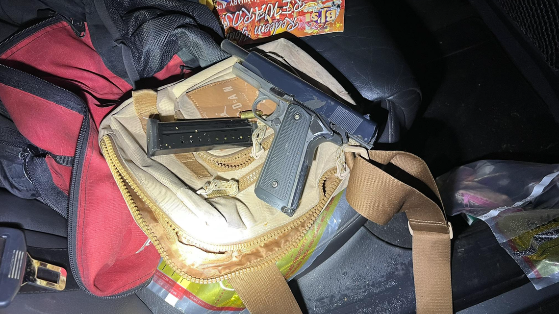 Deputies recover gun, suspected drugs during traffic stop, Sheriff Sanders says Thursday