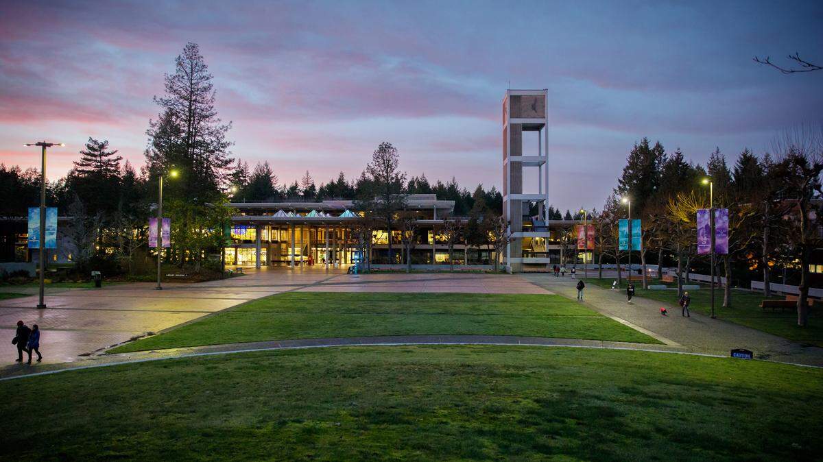 Red Square at The Evergreen State College in Olympia