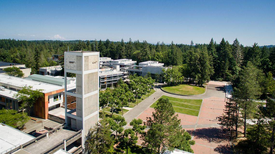 The Evergreen State College in Olympia, Washington.