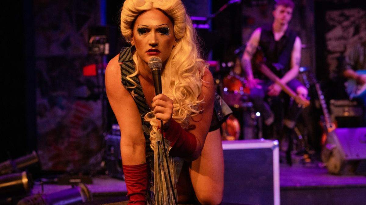 “Hedwig and the Angry Inch,” starring Adam Rennie, will continue performances on July 21 at Harlequin Productions’ State Theater.