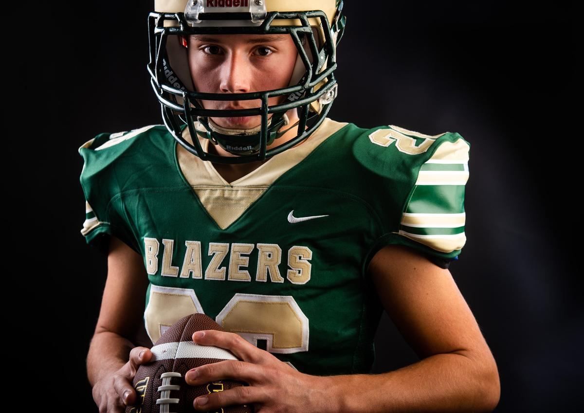 Timberline’s Mason Joubert photographed at the Tacoma News Tribune in Tacoma, Wash., on Sunday, Dec. 2, 2018.