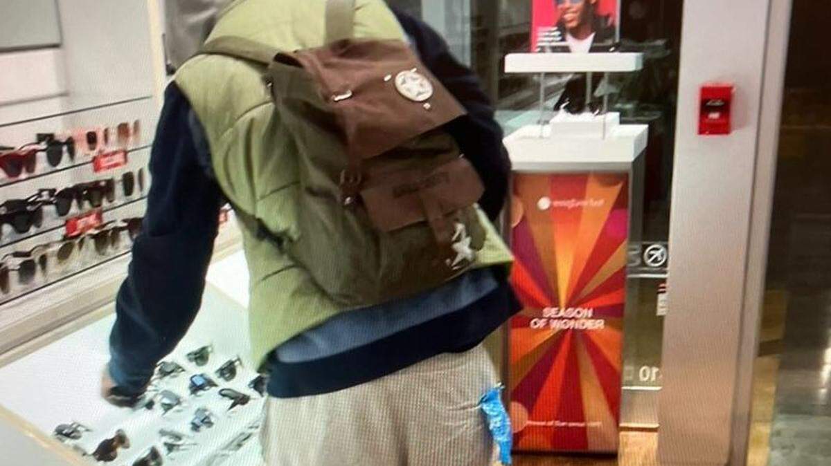 Olympia police released this photo of the theft suspect, who was not identified, on Jan. 19.