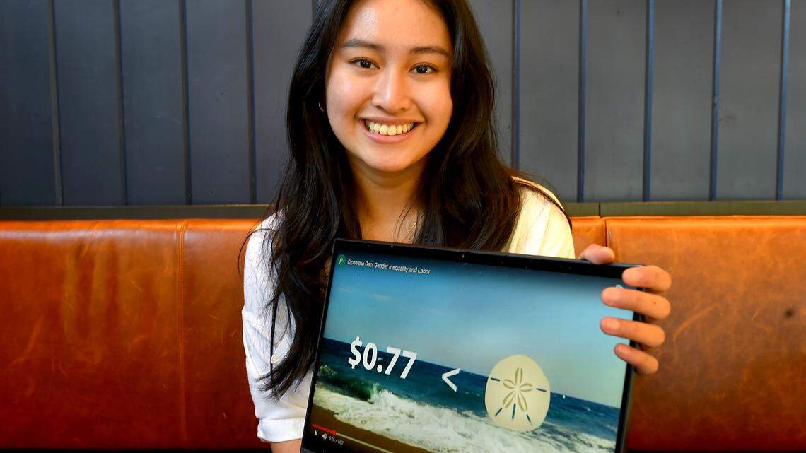 Olympia High student wins global video competition with short on pay inequality