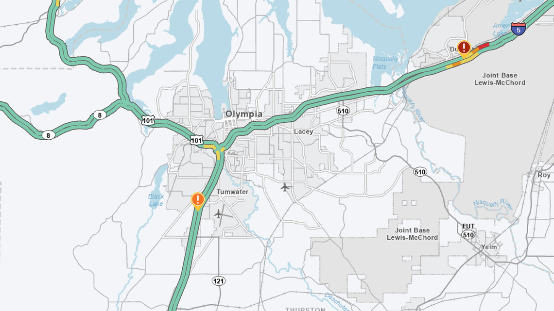 Weeknight I-5 lane, ramp closures start in Thurston County. Here’s why