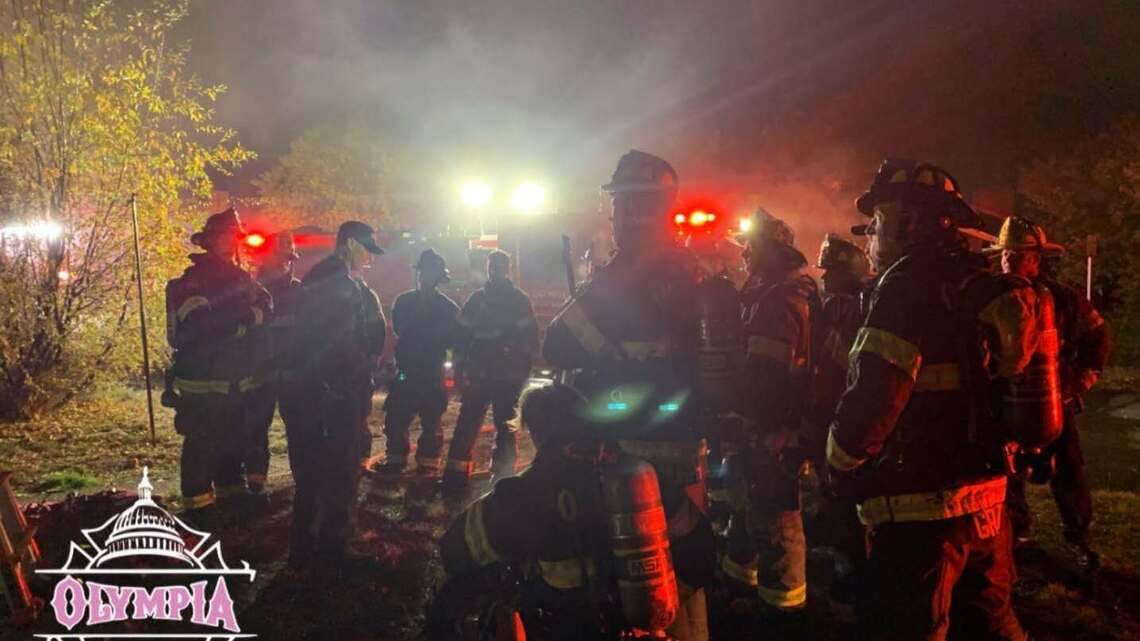 Fire damages residence in Olympia early Sunday, fire department says
