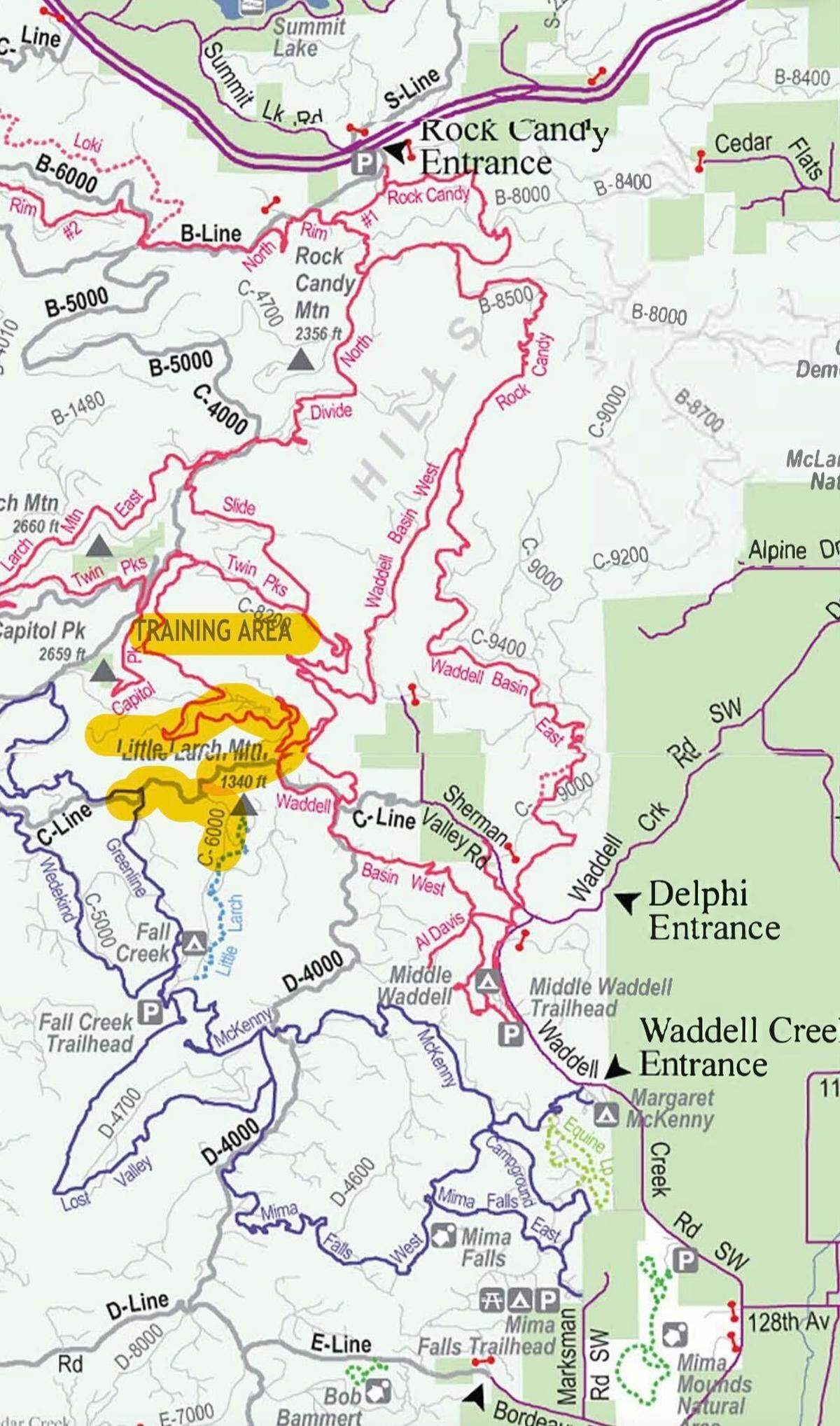 Two mock fire exercises will be conducted by the Washington Department of Natural Resources at the Capitol State Forest west of Olympia in the coming weeks.