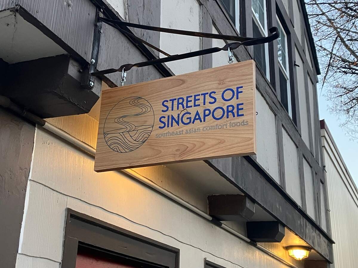A restaurant called Streets of Singapore appears to be taking shape on Capitol Way in downtown Olympia.