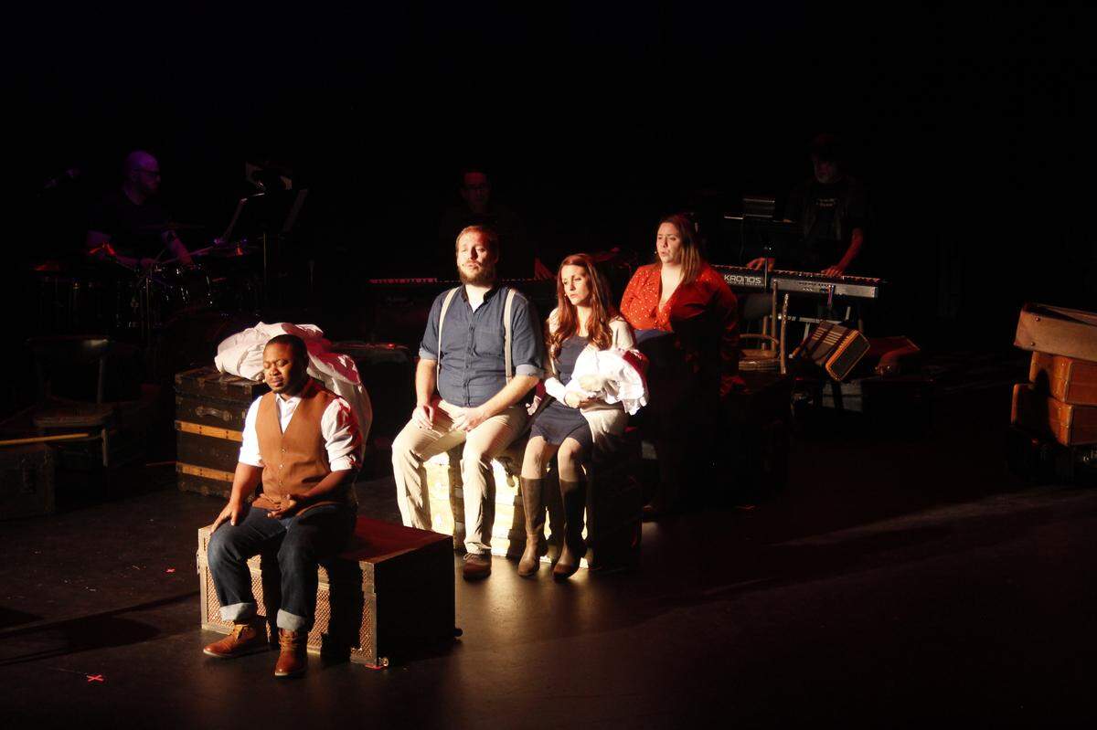 Broadway Olympia is beginning its second season with “Songs for a New World,” which will play weekends through Nov. 10 at the State Theater.