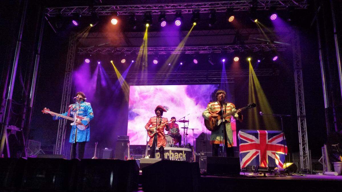 Los Angeles-based Beatles tribute band Paperback Writer will wrap up Lacey in Tune’s music and a movie on Friday, Aug. 9, at Huntamer Park.
