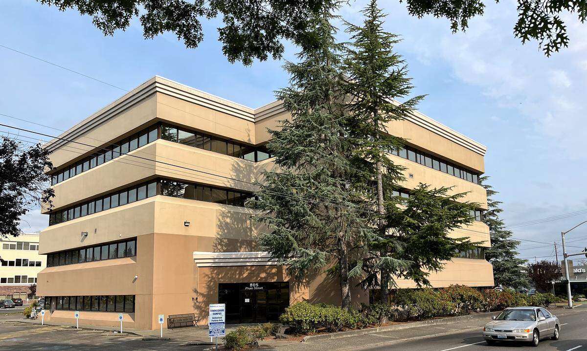 The vacant office building at 805 SE Plum St. in downtown Olympia is one of several buildings at Town Square Campus that Thurston County bought for $34.9 million this year.