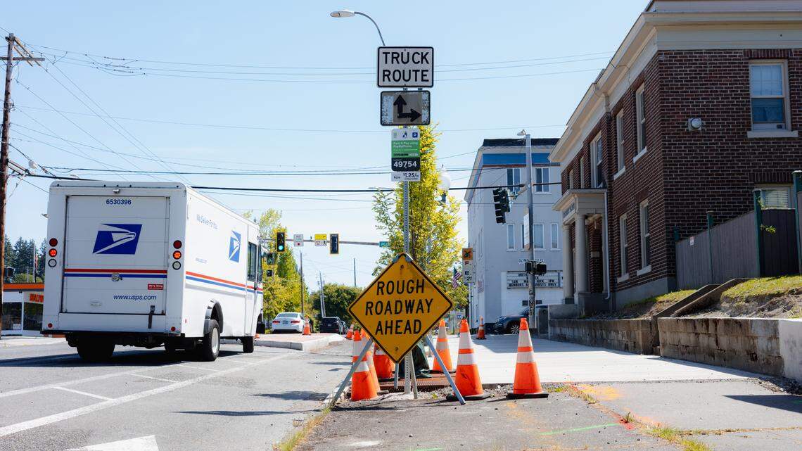 Expect delays at Olympia intersection as part of $1.6 million project downtown